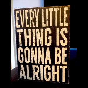 Bob Marley inspired lyrics decor